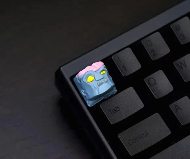 Hot Keys Project HKP Deadhead Winter Wonderland Artisan Keycap