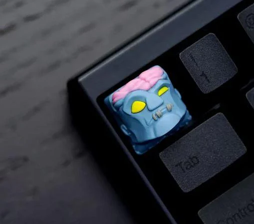 Hot Keys Project HKP Deadhead Winter Wonderland Artisan Keycap - Image 2