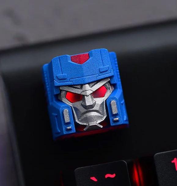 Hot Keys Project HKP Overlord Metal Blue Artisan Keycap