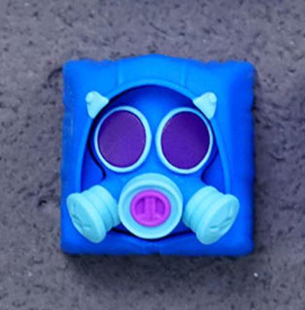 Hot Keys Project HKP Specter Blue / Blue / Teal Artisan Keycap