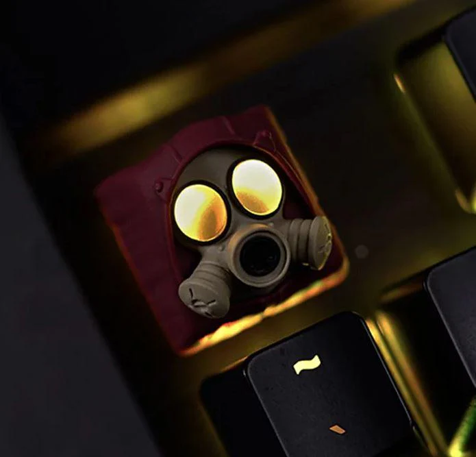 Hot Keys Project HKP Specter Wine x Khaki Artisan Keycap