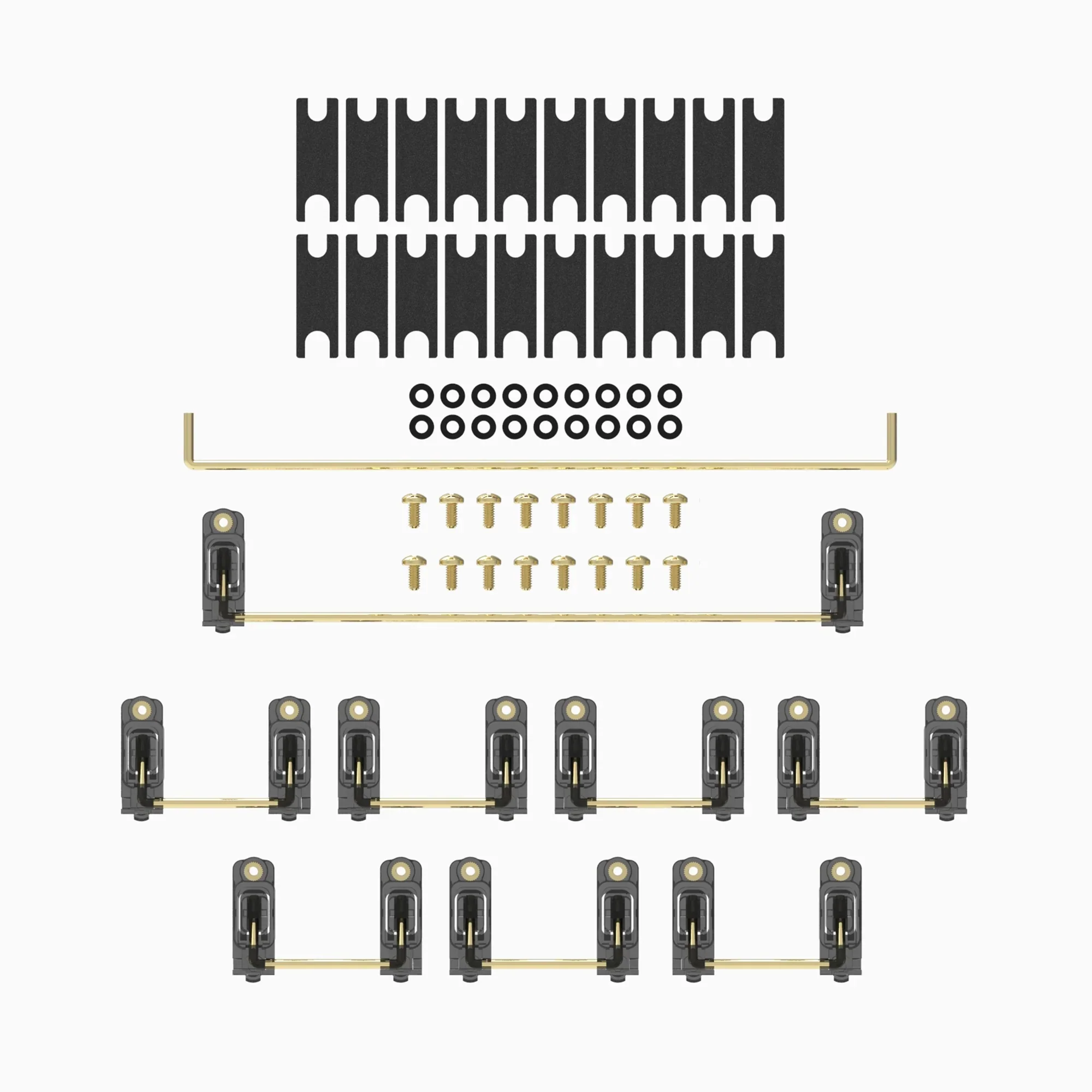 KBDFans Dyboox Stabilizer Black 104 Kit - Image 2