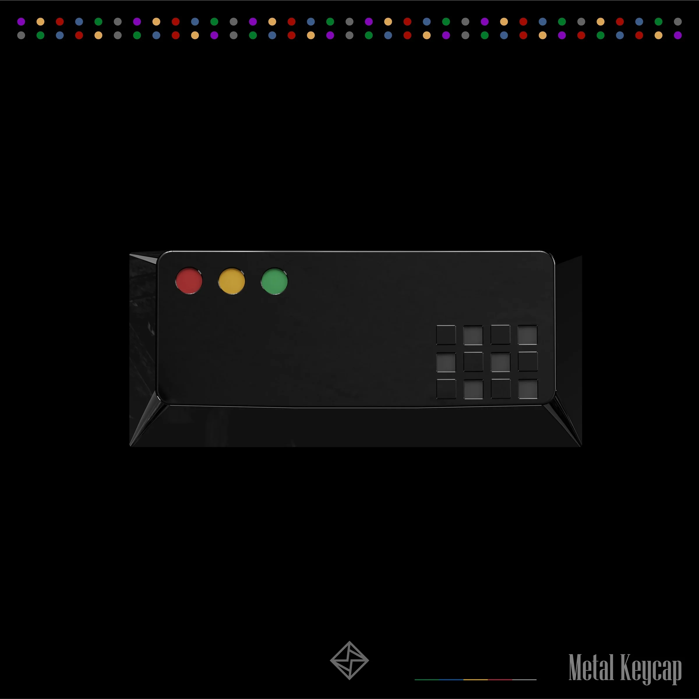 KBDFans PBTFans Retro Dark Lights R2 Keycap Set - Image 11