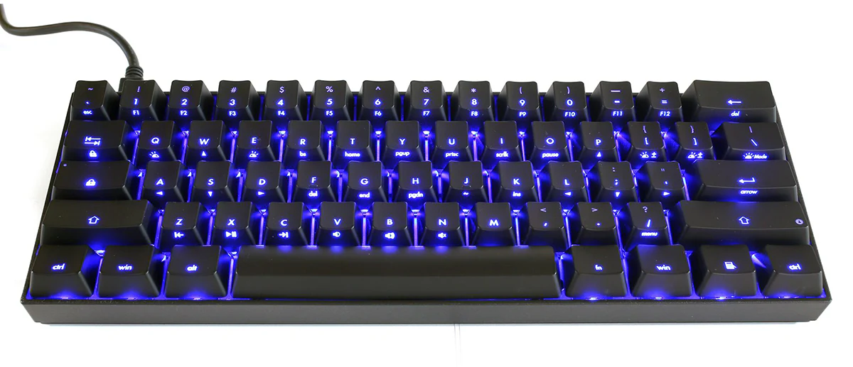 KBParadise V60Plus Blue/Red Blue / Red LED 60% Mechanical Keyboard - Image 5