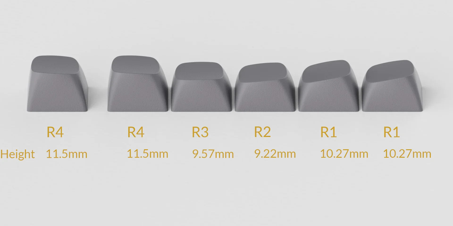 Keychron Black on White 141 Key OSA Profile Double Shot PBT Keycap Set - Image 6