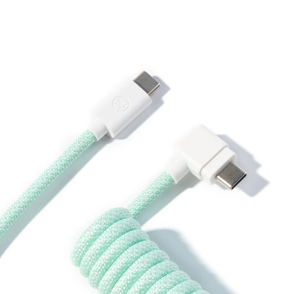 Keychron Coiled Aviator Cable Angled Connection - Image 12