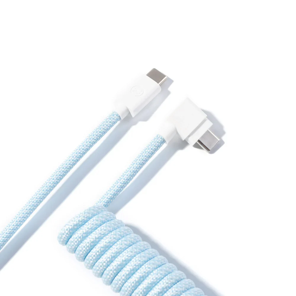 Keychron Coiled Aviator Cable Angled Connection - Image 14