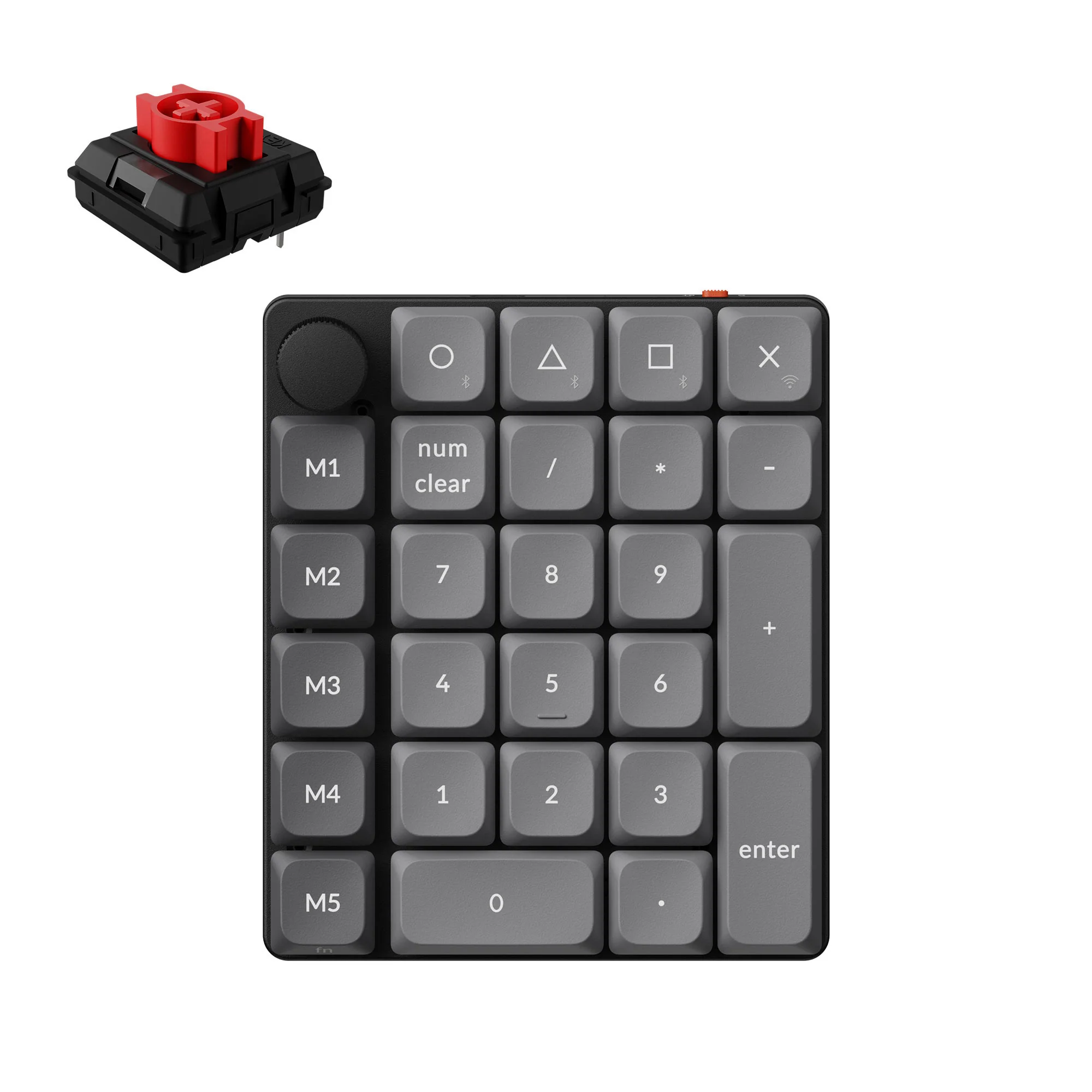 Keychron K0 Max Wireless Hotswap Low Profile Numpad - Image 7