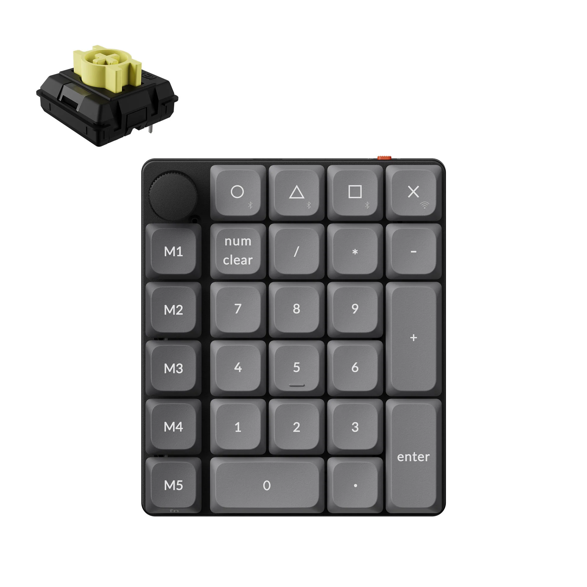 Keychron K0 Max Wireless Hotswap Low Profile Numpad - Image 9