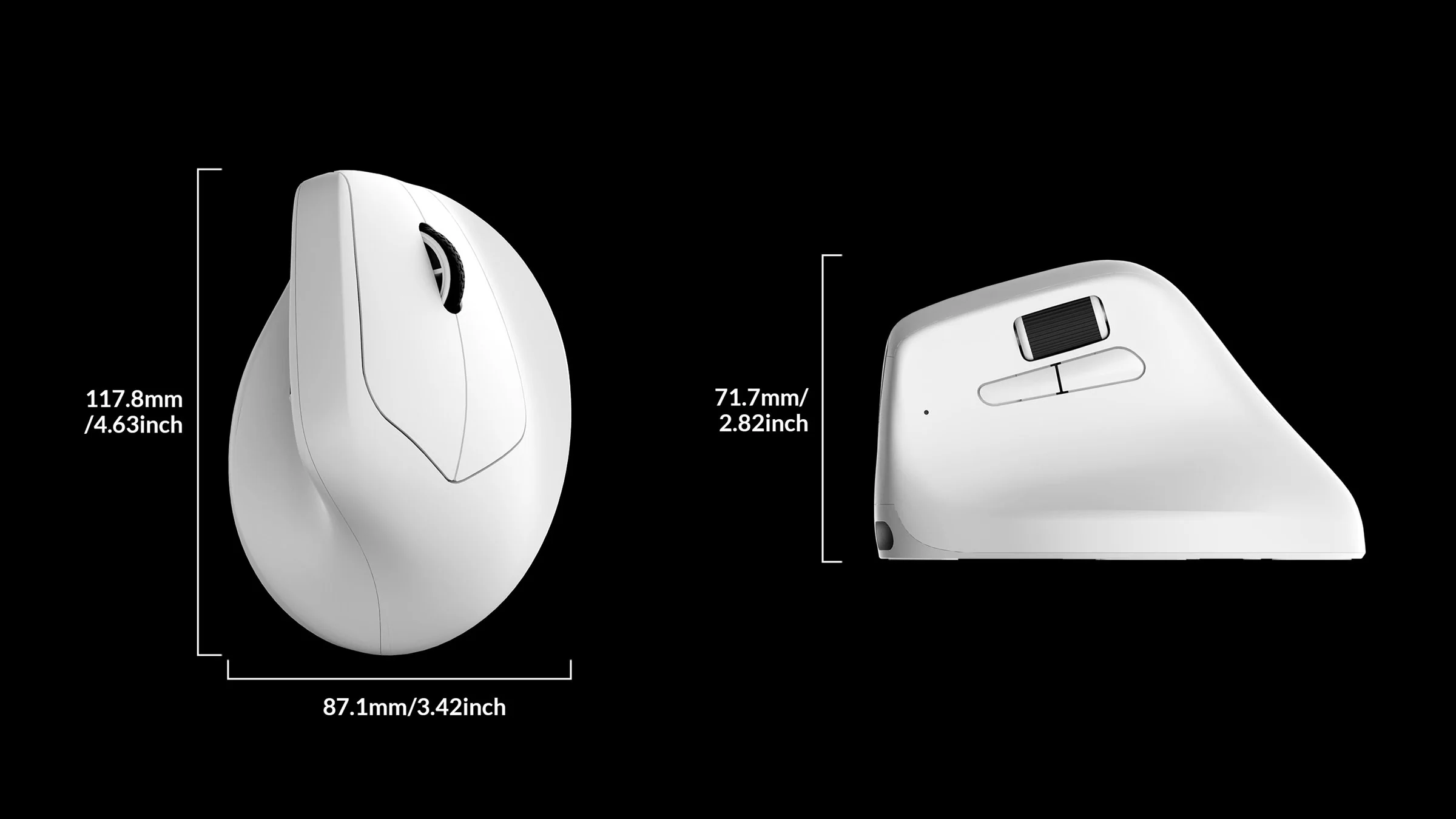 Keychron M5 Wireless Vertical Mouse - Image 4