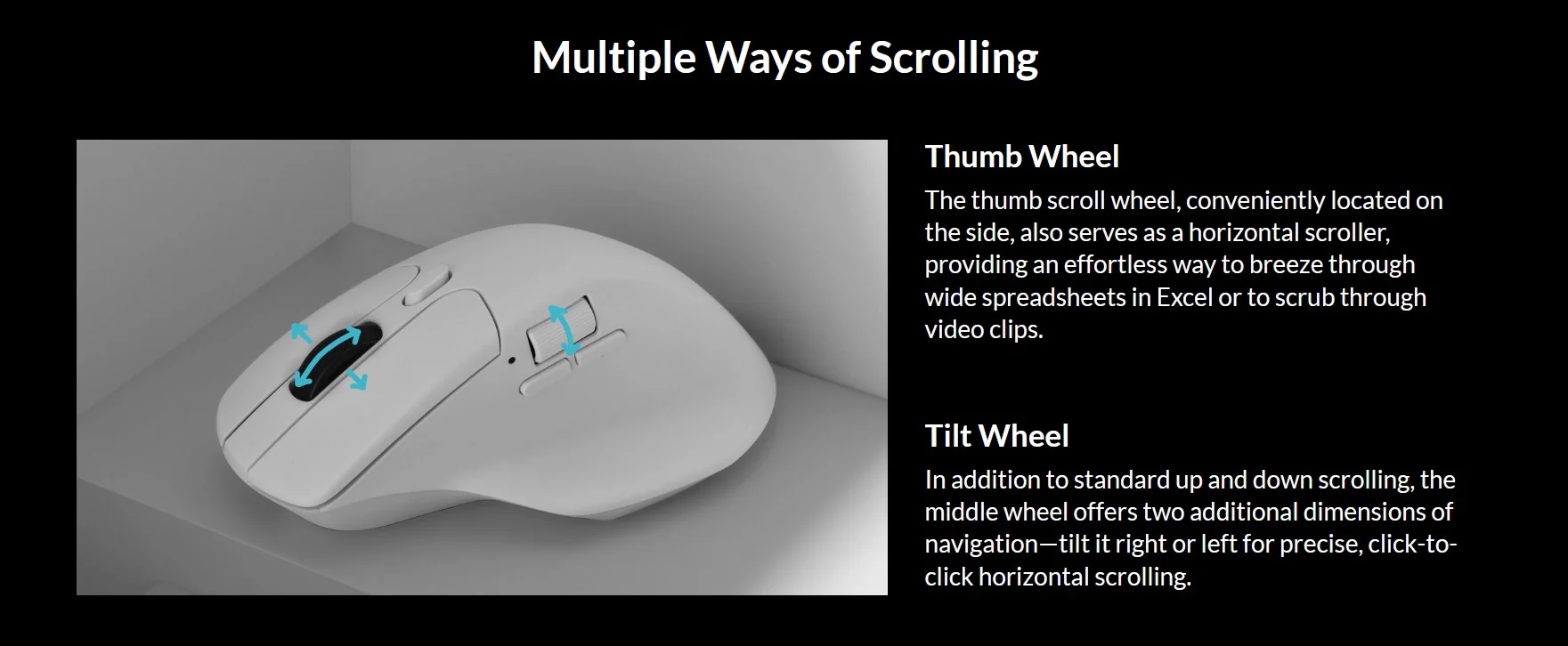 Keychron M6 Wireless 8K Steel Scroll Wheel Mouse - Image 3
