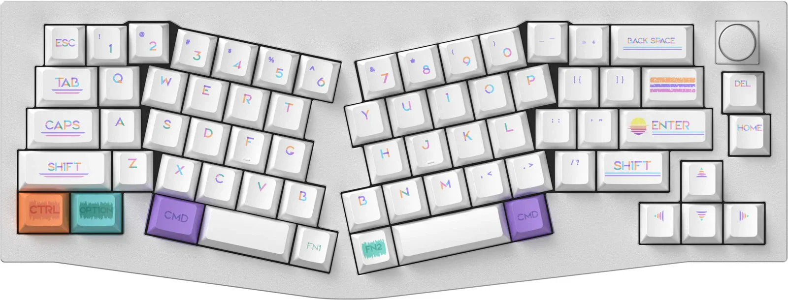 Keychron Pixel Sunset 139 Key Cherry Profile Dye Sub PBT Keycap Set - Image 6