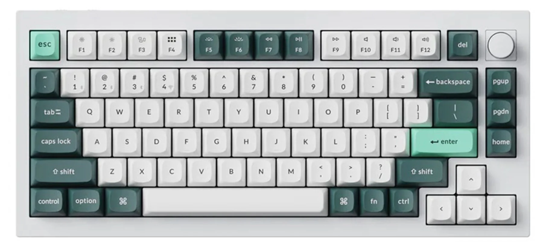 Keychron Q1 HE Aluminum 75% Hotswap Wireless RGB Mechanical Keyboard - Image 6