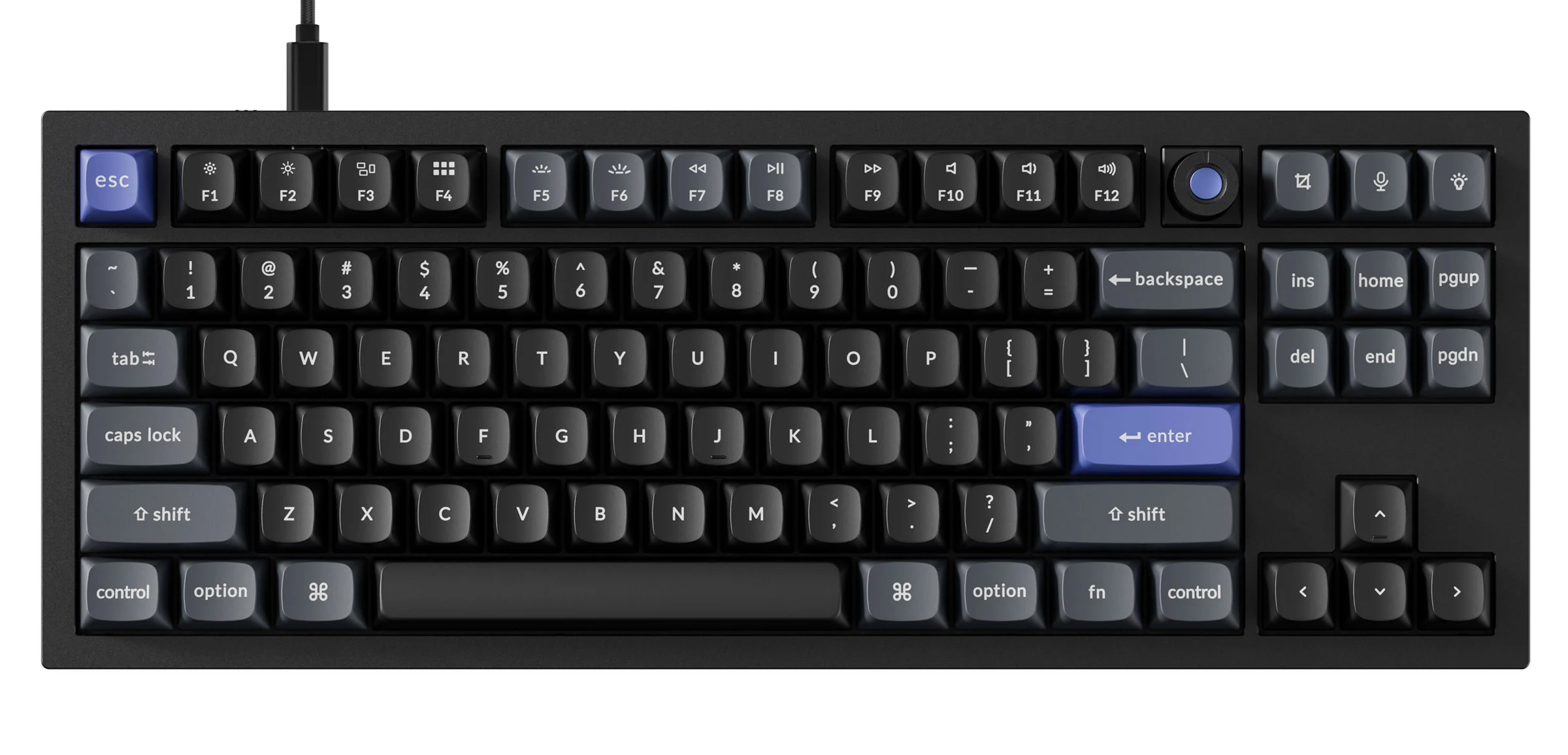 Keychron Q3 HE 8K Aluminum TKL Hotswap RGB Keyboard
