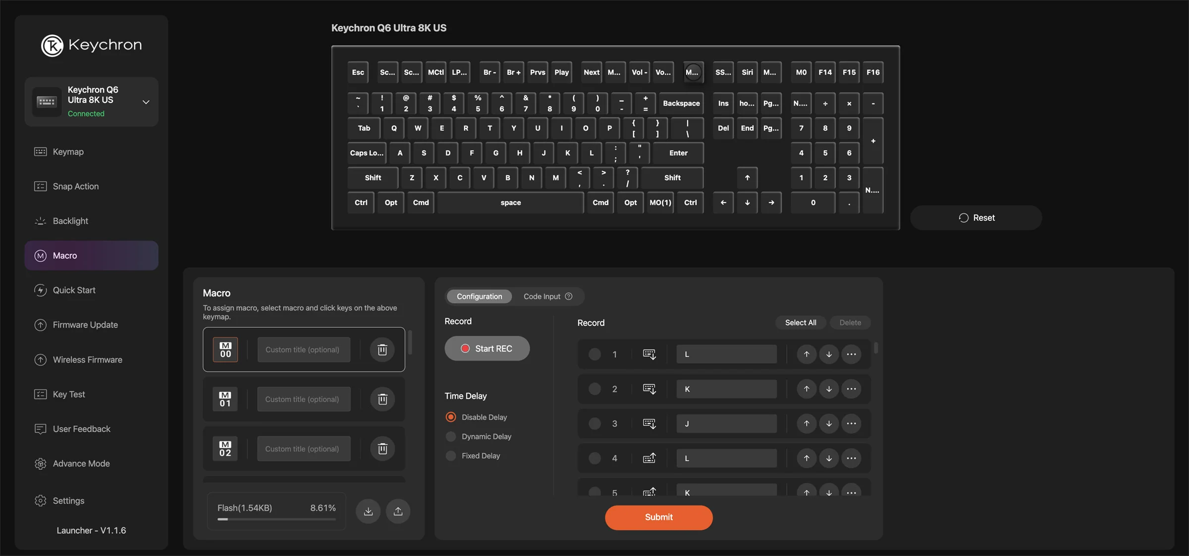 Keychron Q6 Ultra 8K Wireless RGB Keyboard - Image 9