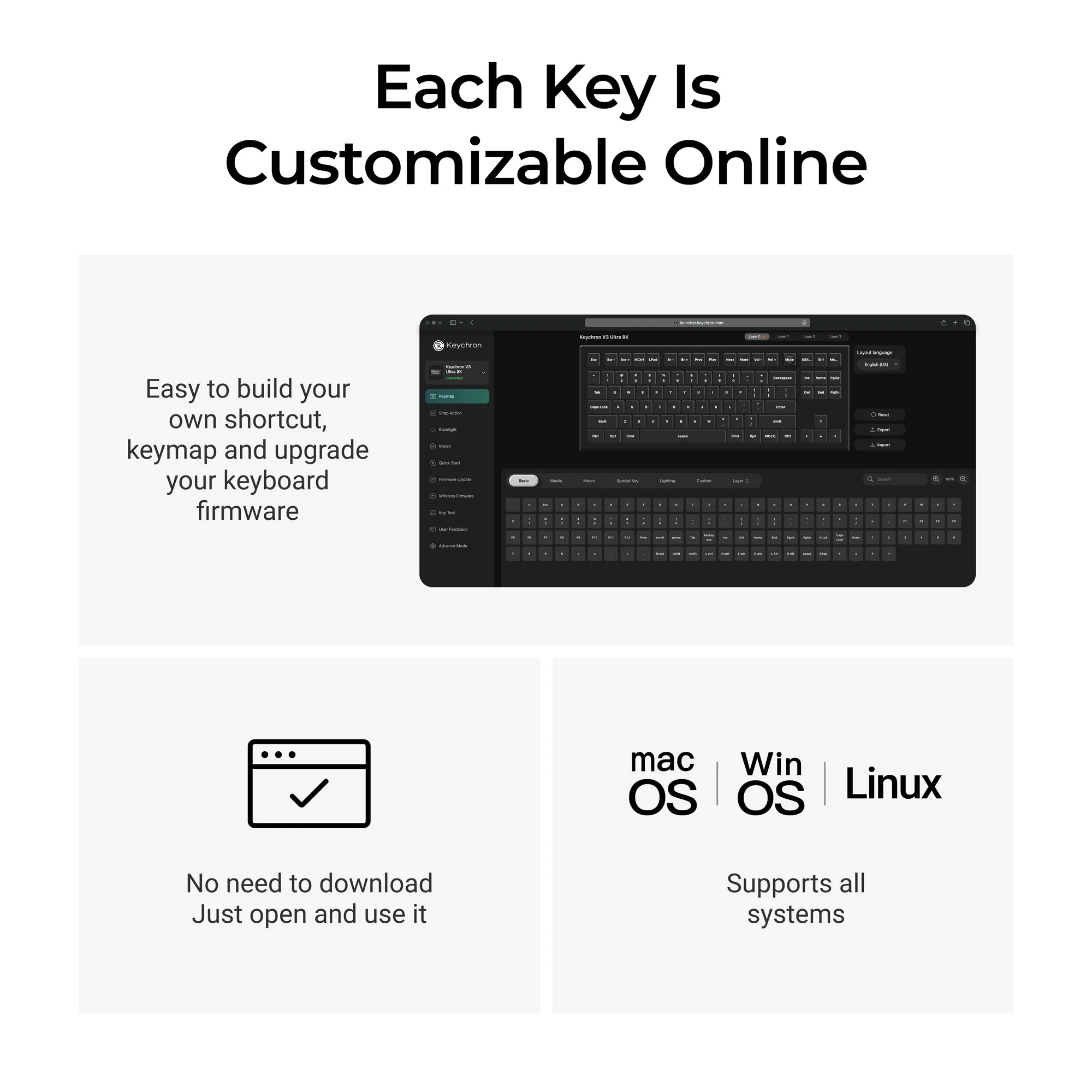 Keychron V3 Ultra 8K TKL Wireless RGB Keyboard - Image 4