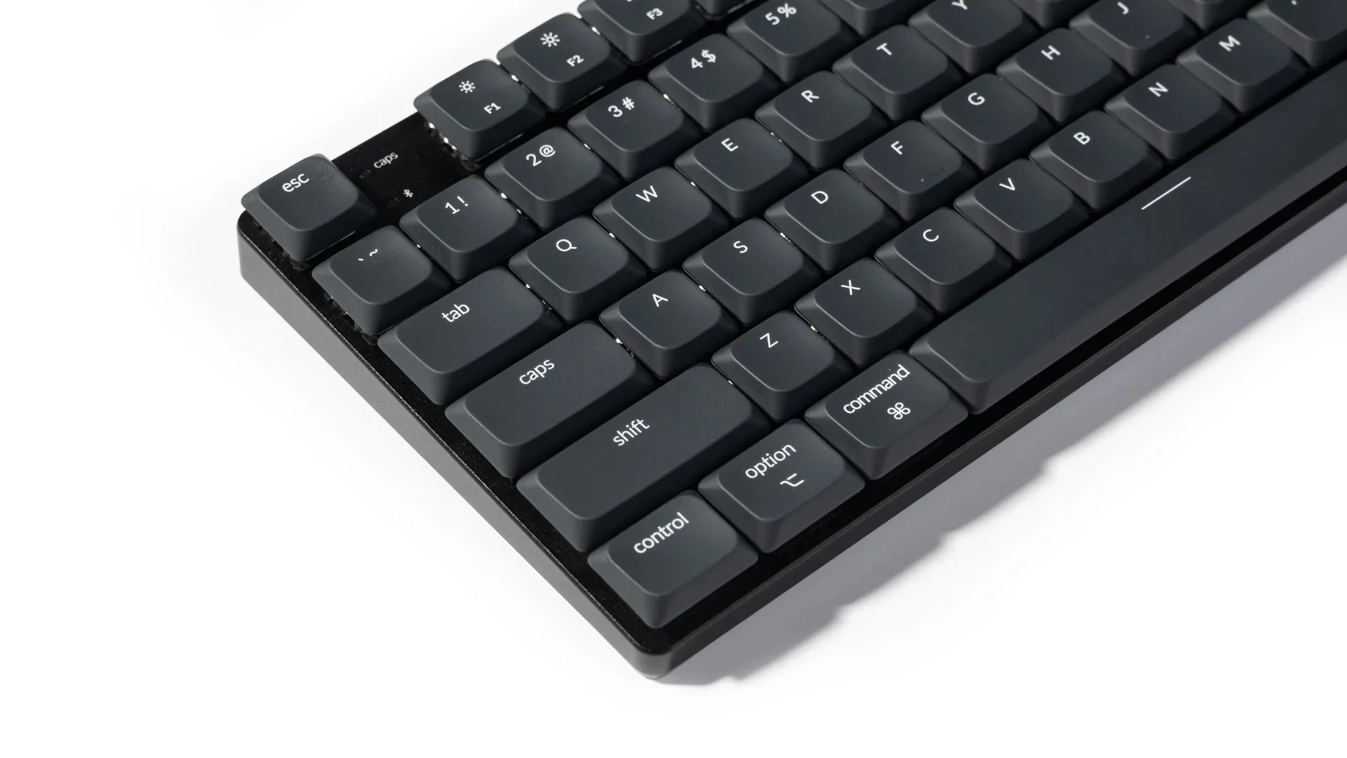 Keychron White on Black 135 Key LSA Profile ABS Backlit Keycap Set - Image 4