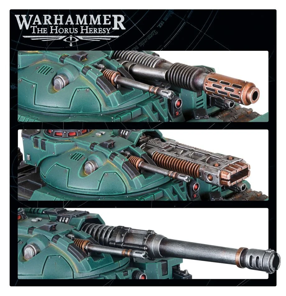 Warhammer 40000 The Horus Heresy Legiones Astartes Kratos Heavy Assault Tank - Image 3