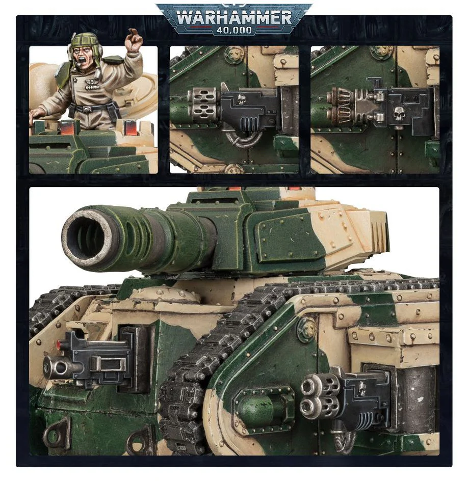 Warhammer 40000 Astra Militarum Leman Russ Battle Tank - Image 2