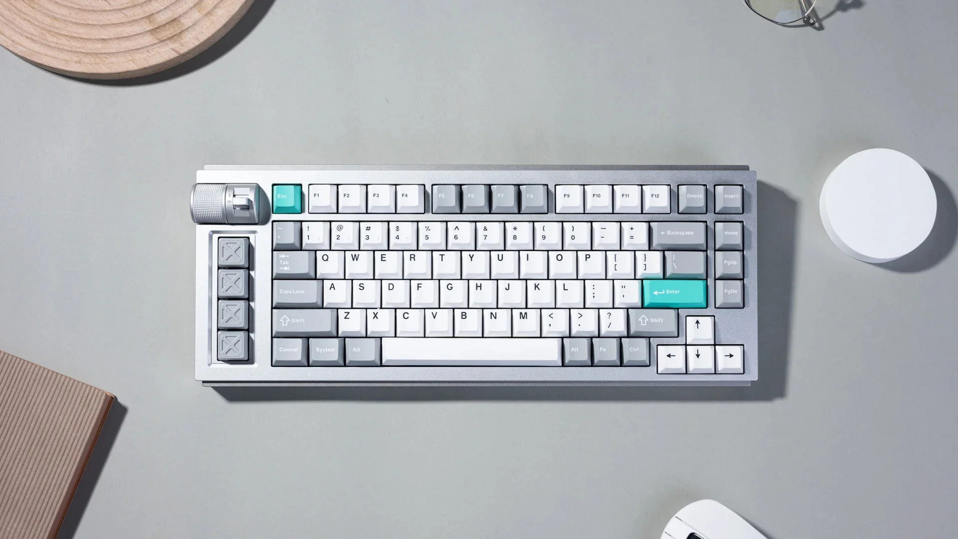 Lemokey L1 Aluminum 75% Hotswap Bluetooth and 2.4GHz Wireless RGB Win + Mac Mechanical Keyboard - Image 12