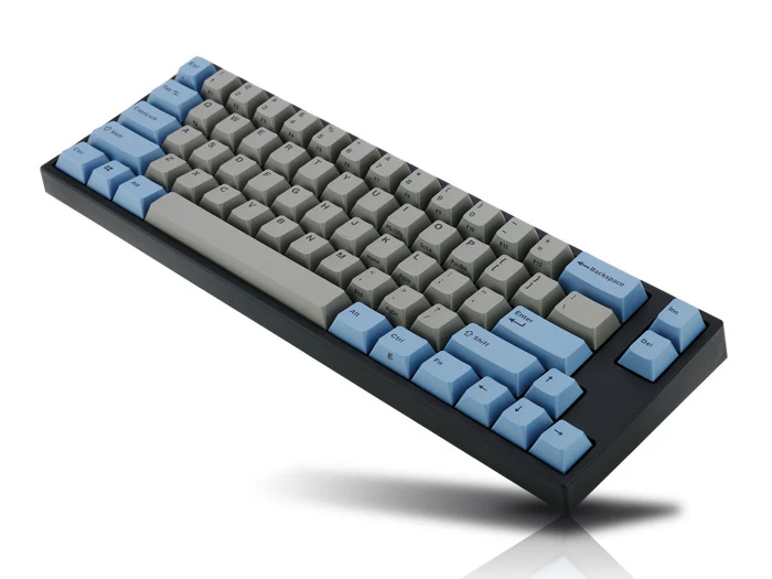 Leopold FC660M Grey/Blue PD 65% Double Shot PBT Mechanical Keyboard - Image 3