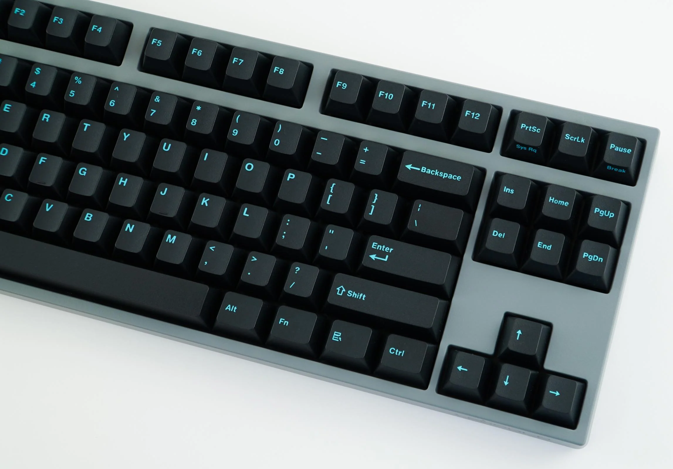 Leopold FC750R Charcoal Blue TKL Double Shot PBT Mechanical Keyboard - Image 3