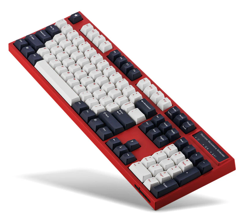 Leopold FC900RBT White Blue Star Bluetooth PD Double Shot PBT Mechanical Keyboard - Image 3