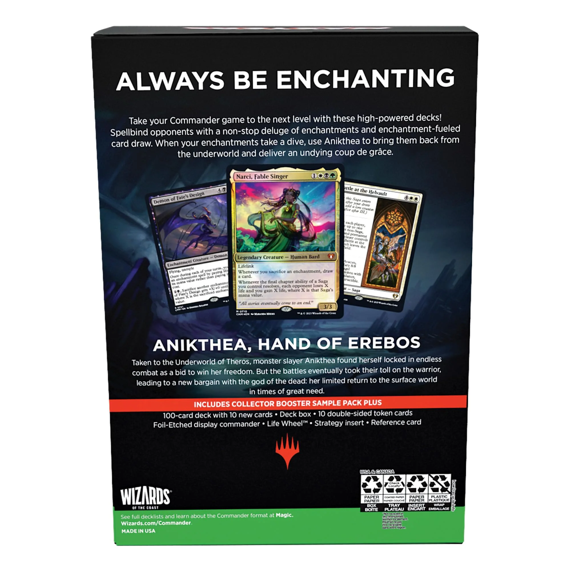 Magic The Gathering Commander Masters Commander Deck Enduring Enchantments - Image 7