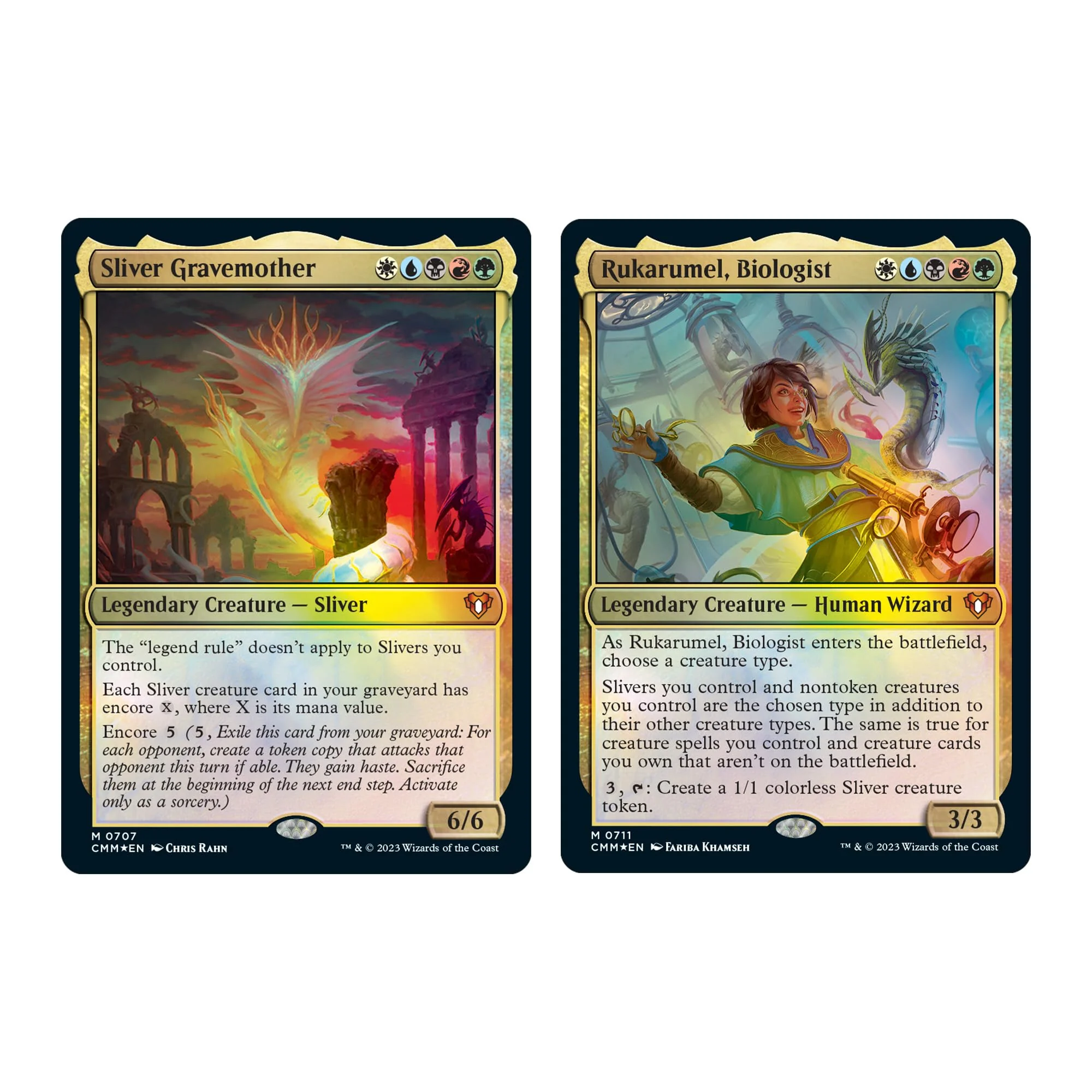 Magic The Gathering Commander Masters Commander Deck Sliver Swarm - Image 5