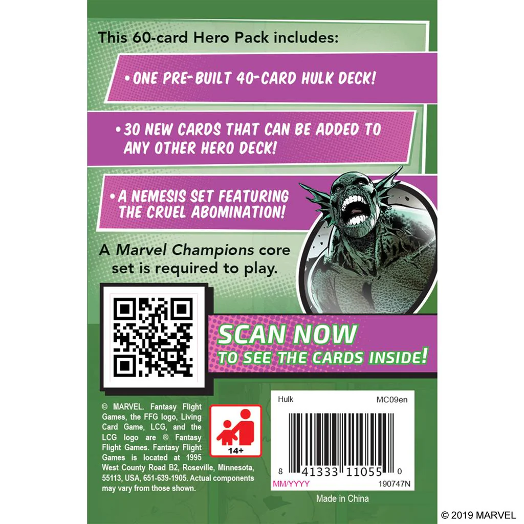 Marvel Champions : Hulk Hero Pack - Image 2