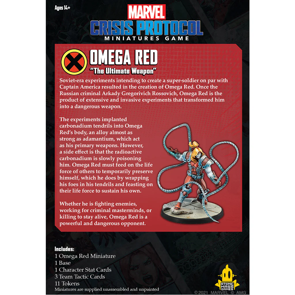 Marvel Crisis Protocol : Omega Red - Image 2