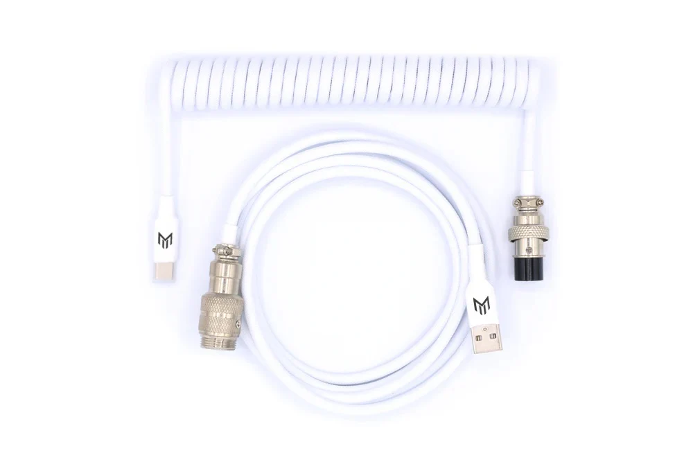 Matrix X Symfuhny White Coiled USB Cable - Image 2