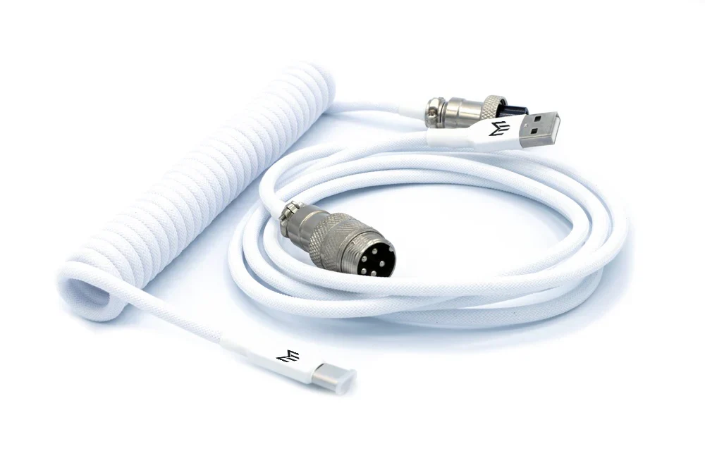 Matrix X Symfuhny White Coiled USB Cable - Image 3