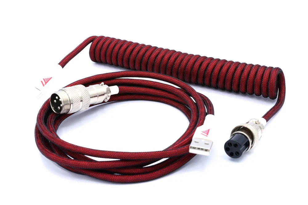 Matrix X WIN Red Coiled USB Cable - Image 3