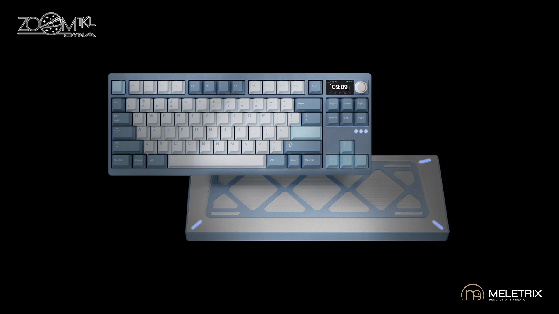 Meletrix Zoom TKL DYNA Aluminum Barebones Wireless DIY Keyboard Kit Group Buy - Image 43