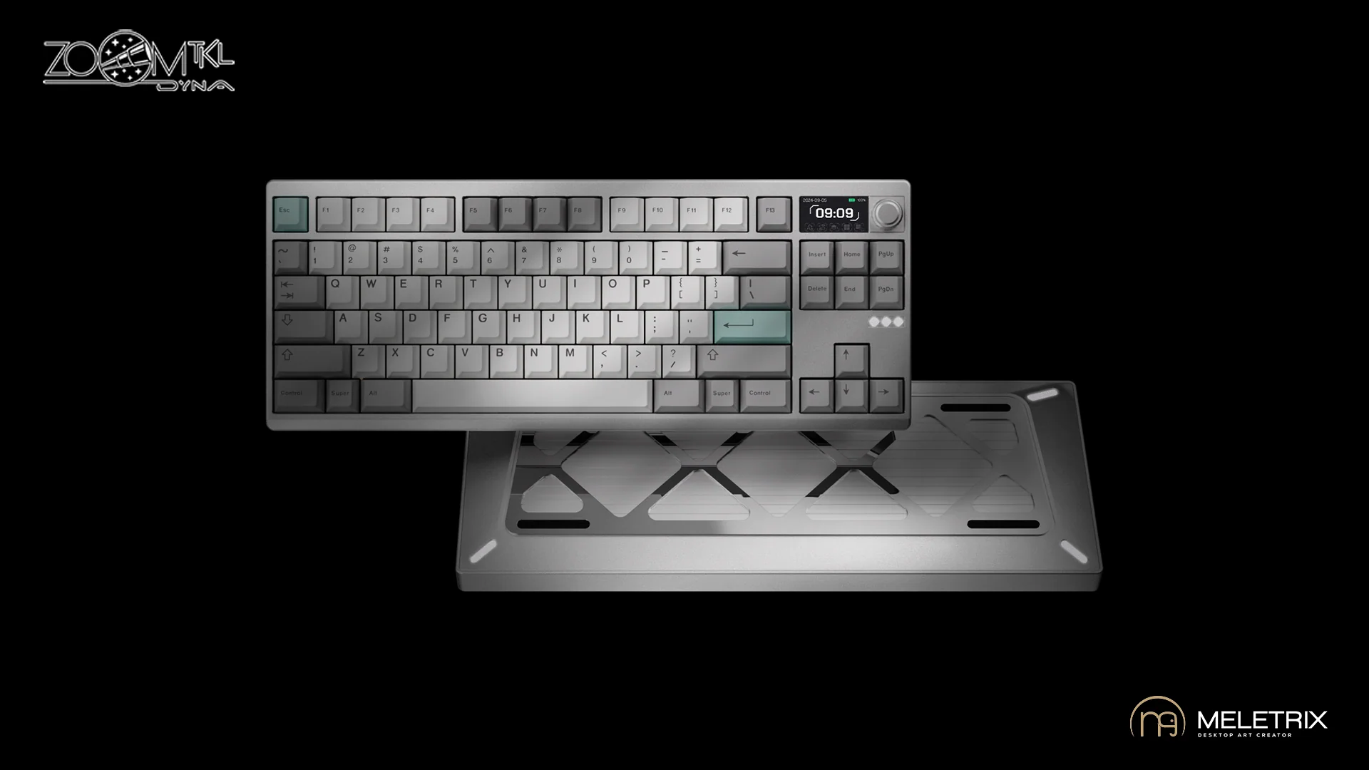 Meletrix Zoom TKL DYNA Aluminum Barebones Wireless DIY Keyboard Kit Group Buy - Image 55