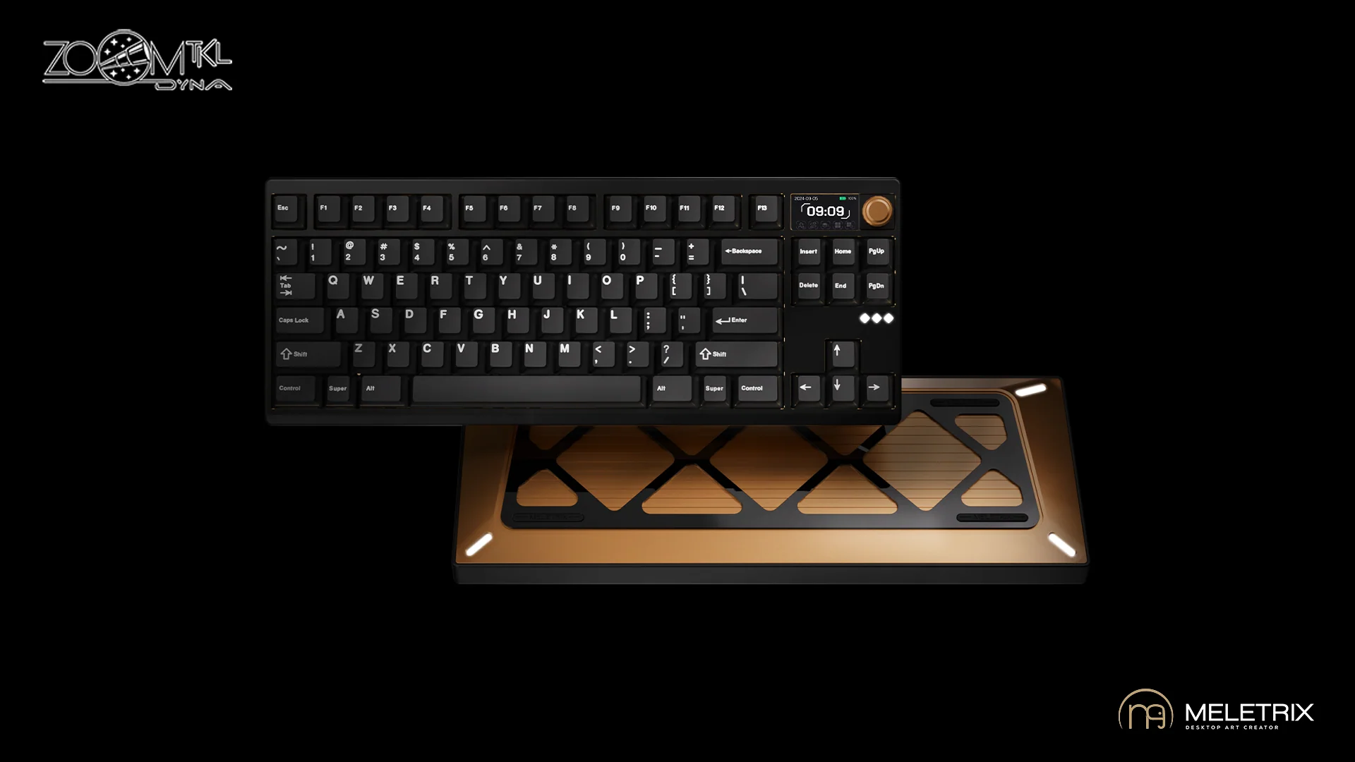 Meletrix Zoom TKL DYNA Aluminum Barebones Wireless DIY Keyboard Kit Group Buy - Image 62