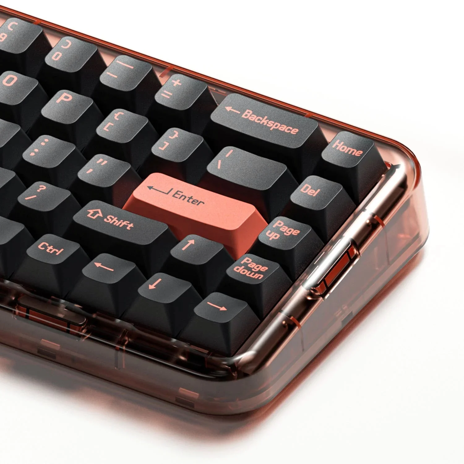 MelGeek Mojo68 RGB LED 65% Double Shot PBT Mechanical Keyboard - Image 11