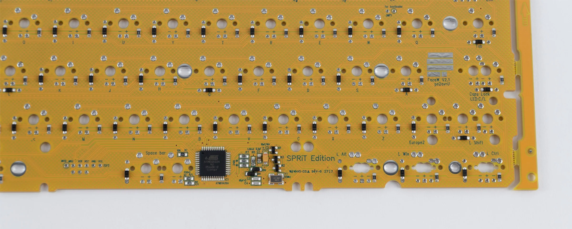 MK FaceW 60% Yellow PCB SPRiT Edition - Image 2