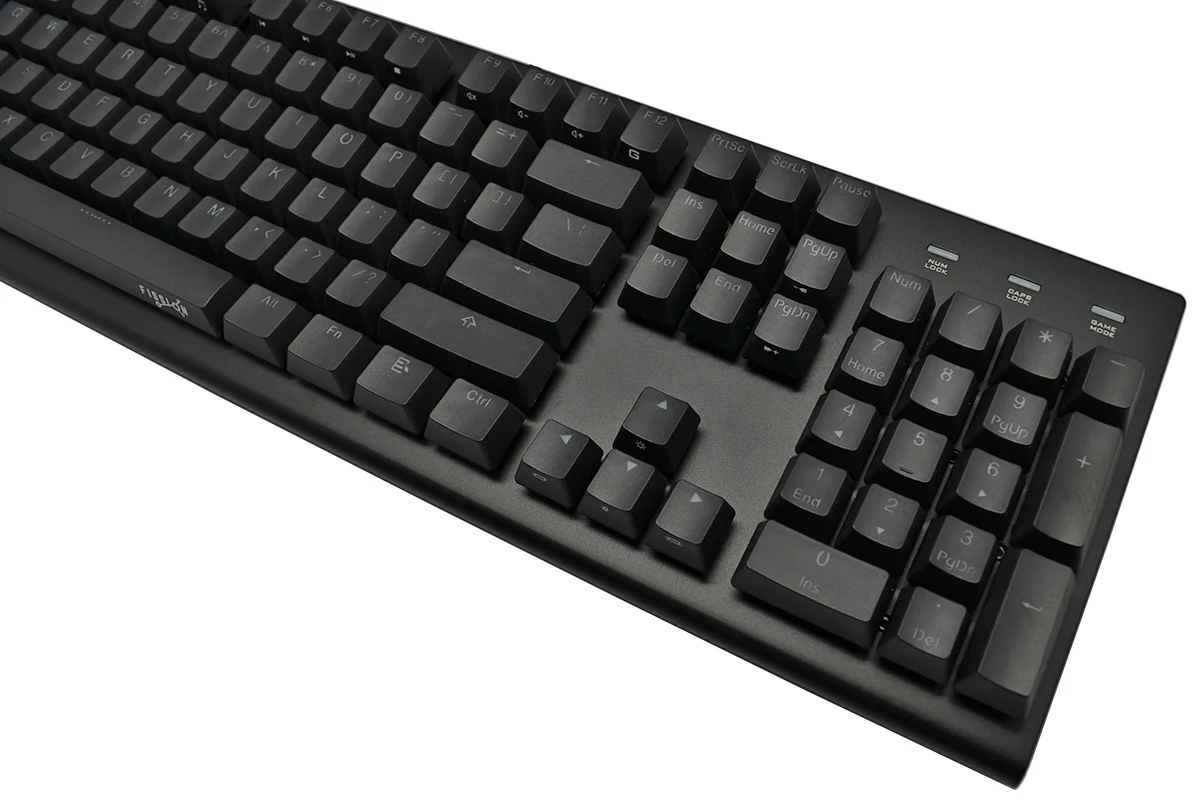 MK Fission White LED Double Shot PBT Mechanical Keyboard - Image 4