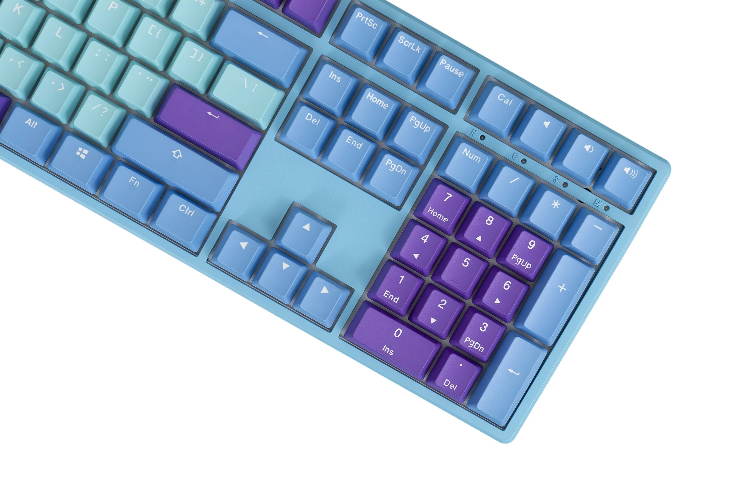 MK Frozen Llama Typist RGB LED Double Shot PBT Limited Mechanical Keyboard - Image 4