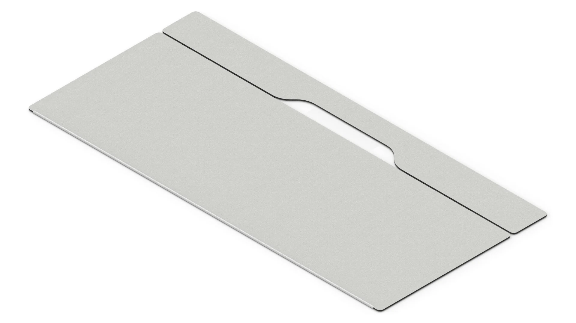 White IKEA ALEX Desk Mat (39" / 100 cm) Full-desk Mouse Pad