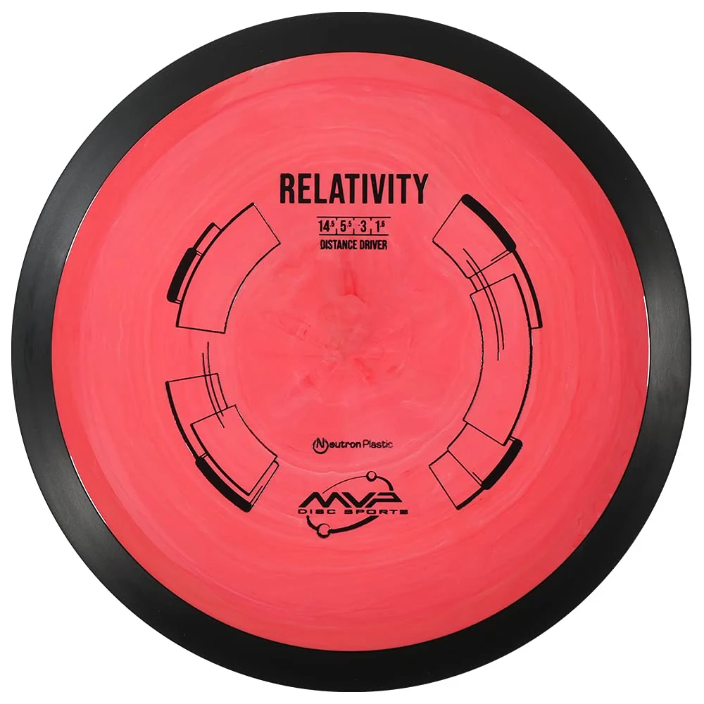 MVP Disc Sports Neutron Relativity Disc Golf Distance Driver (Colors May Vary)