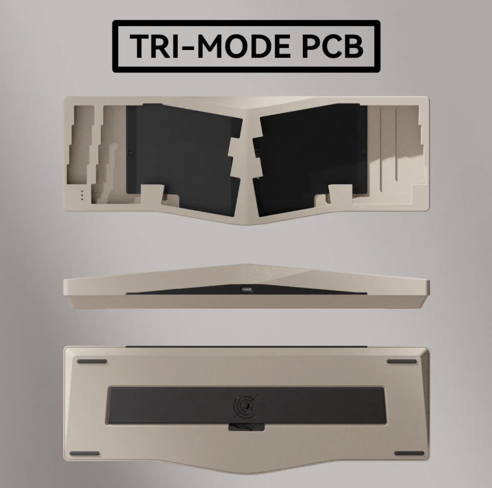 Neo Ergo Aluminum Plateless Barebones 65% Alice DIY Keyboard Kit - Image 20