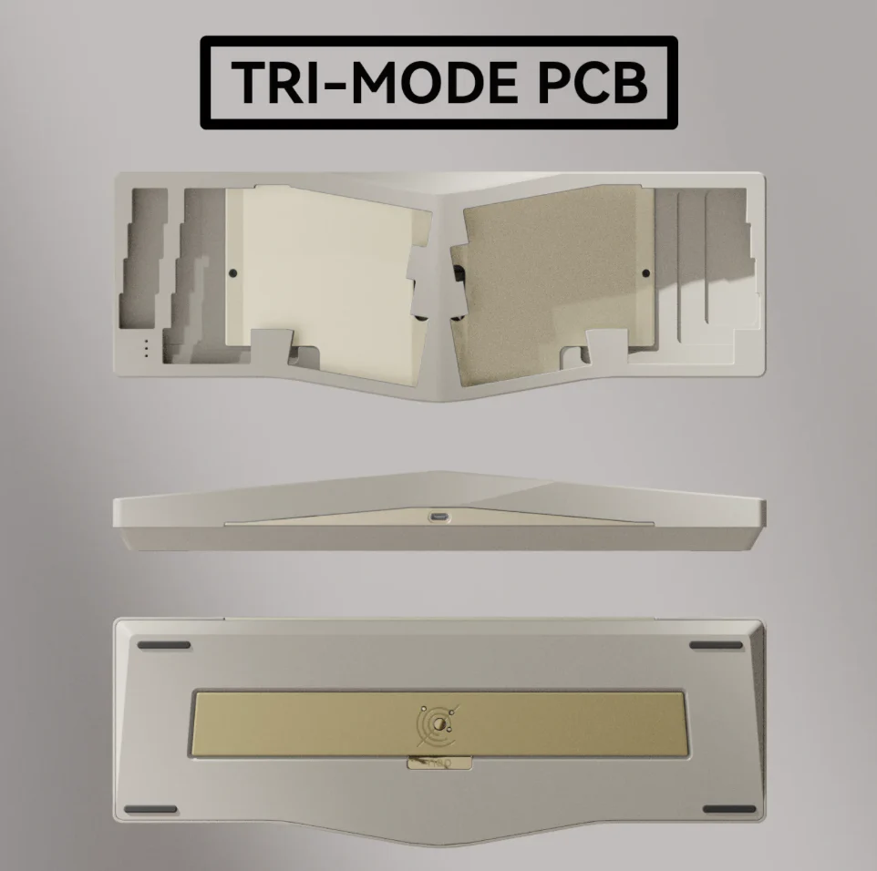 Neo Ergo Aluminum Plateless Barebones 65% Alice DIY Keyboard Kit - Image 24