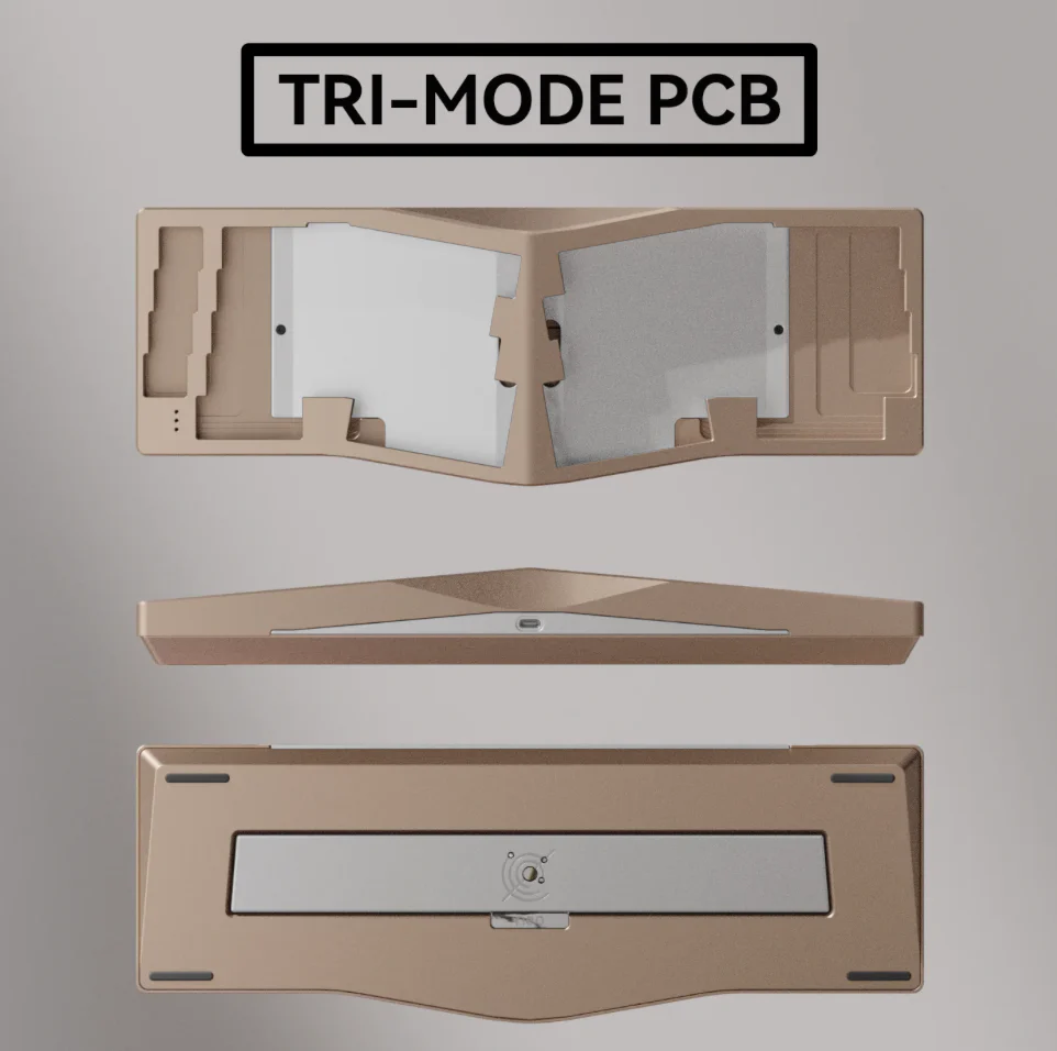 Neo Ergo Aluminum Plateless Barebones 65% Alice DIY Keyboard Kit - Image 7