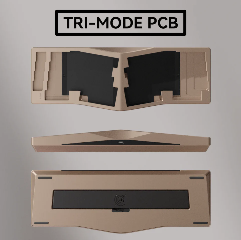 Neo Ergo Aluminum Plateless Barebones 65% Alice DIY Keyboard Kit - Image 8