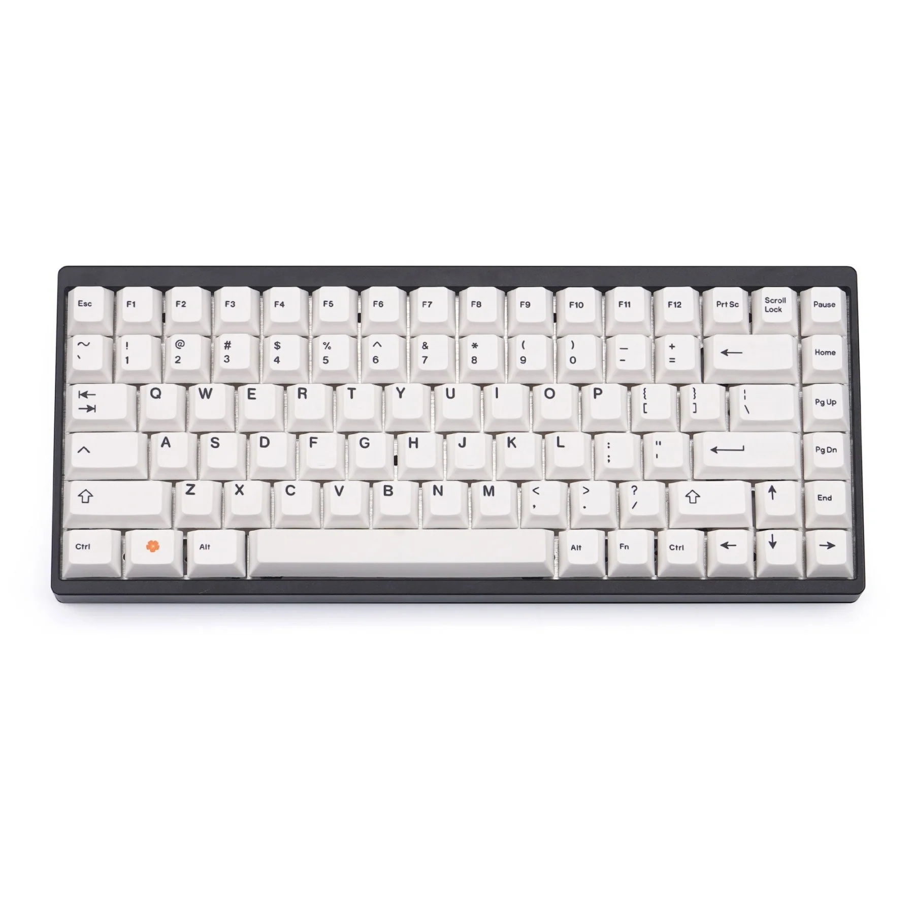 NPKC White Orange 134 Key Cherry Profile Dye Sub PBT Keycap Set - Image 6