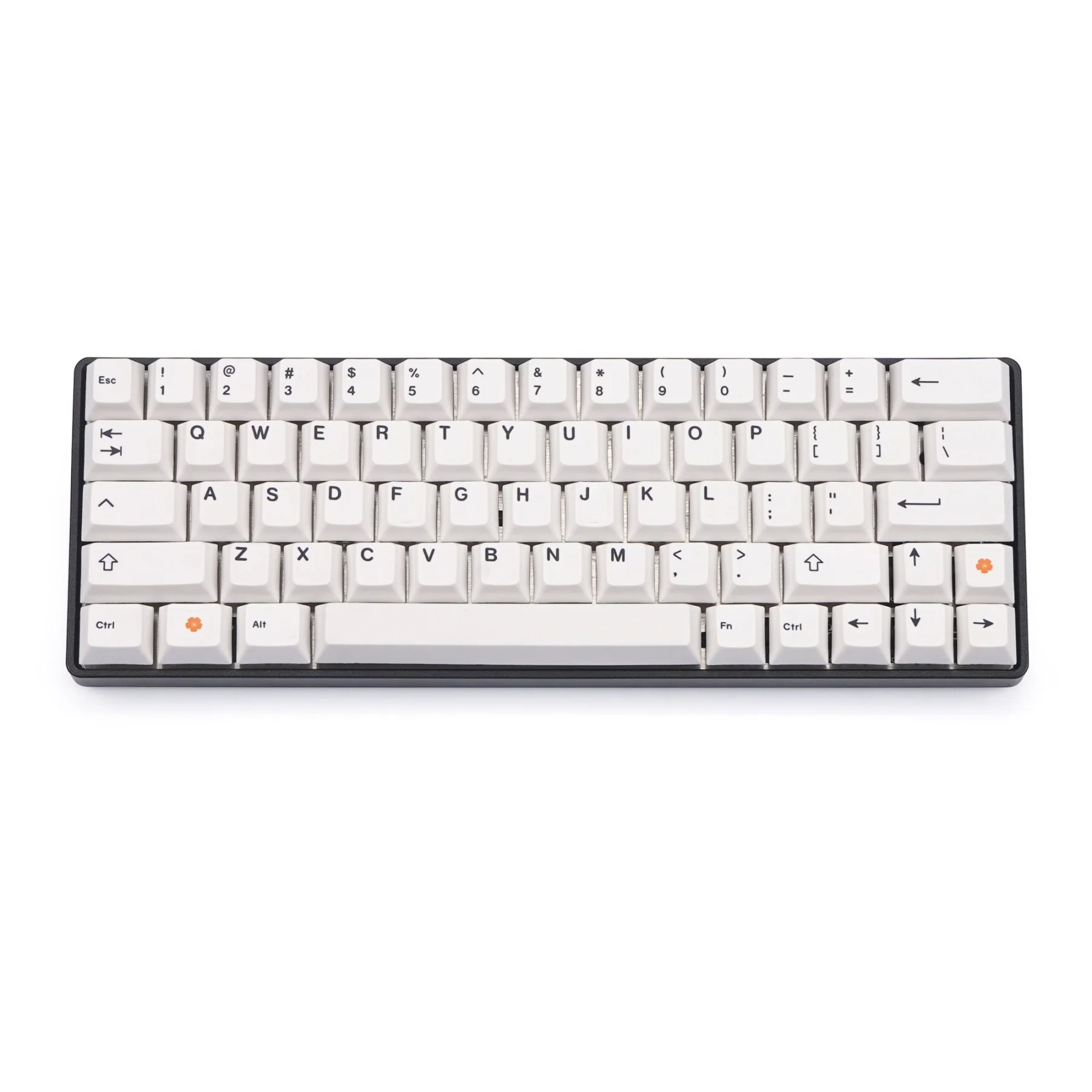 NPKC White Orange 134 Key Cherry Profile Dye Sub PBT Keycap Set - Image 8