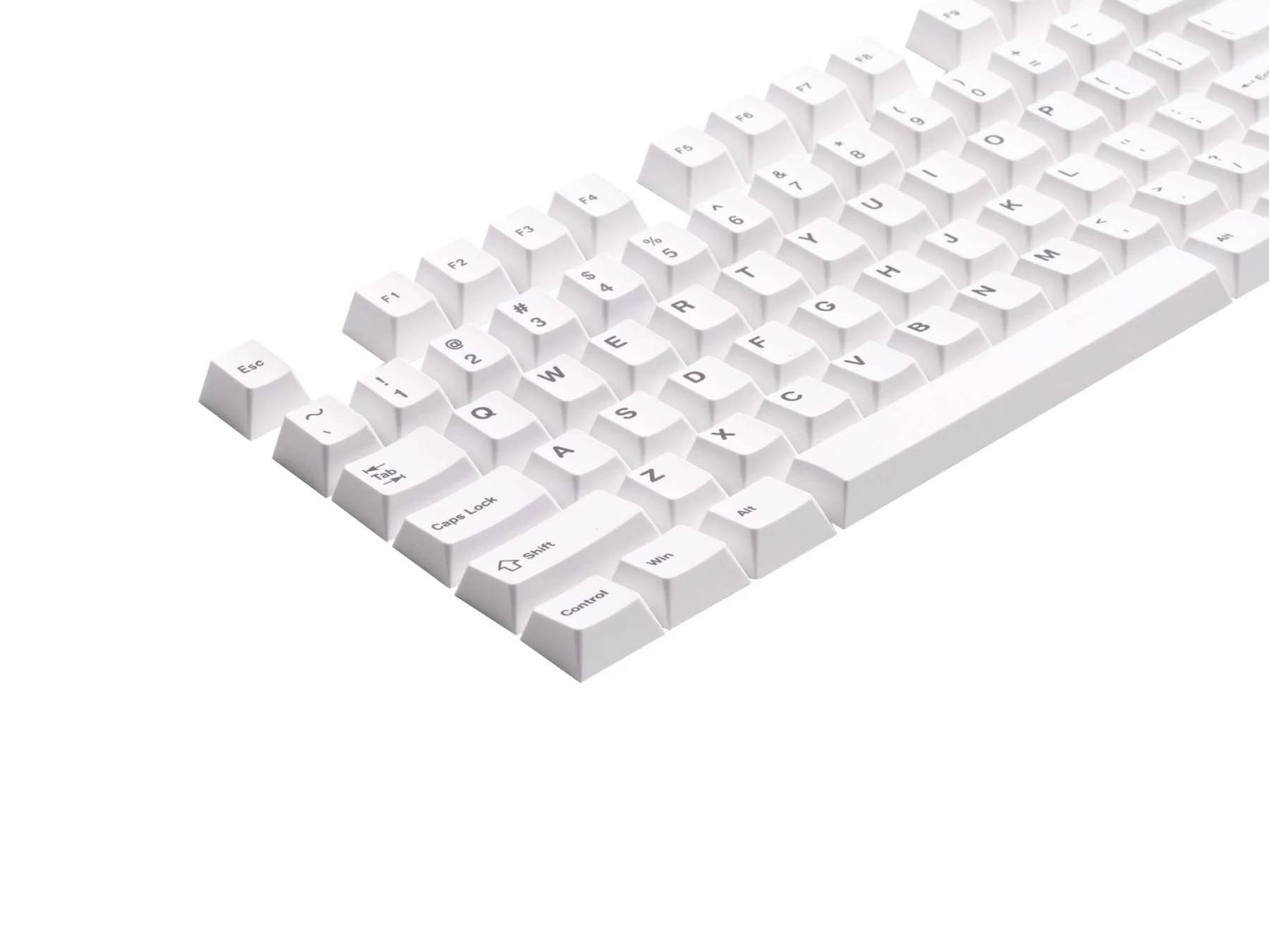 Odin Gaming Aurora White 115 Key Cherry Profile Dye Sub PBT Keycap Set - Image 3